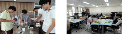 청소년, 펴앵교육 사업활동 사진